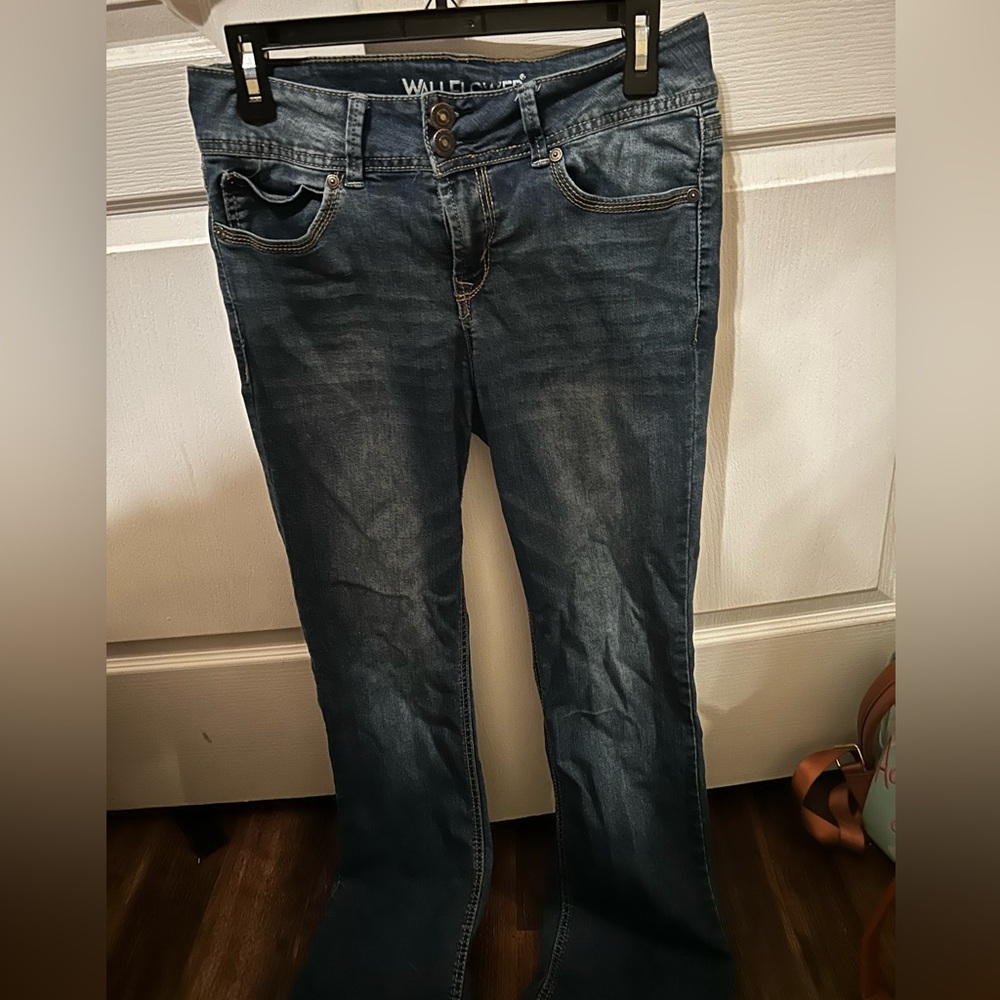 Wallflower Dark Blue Boot Cut Jeans